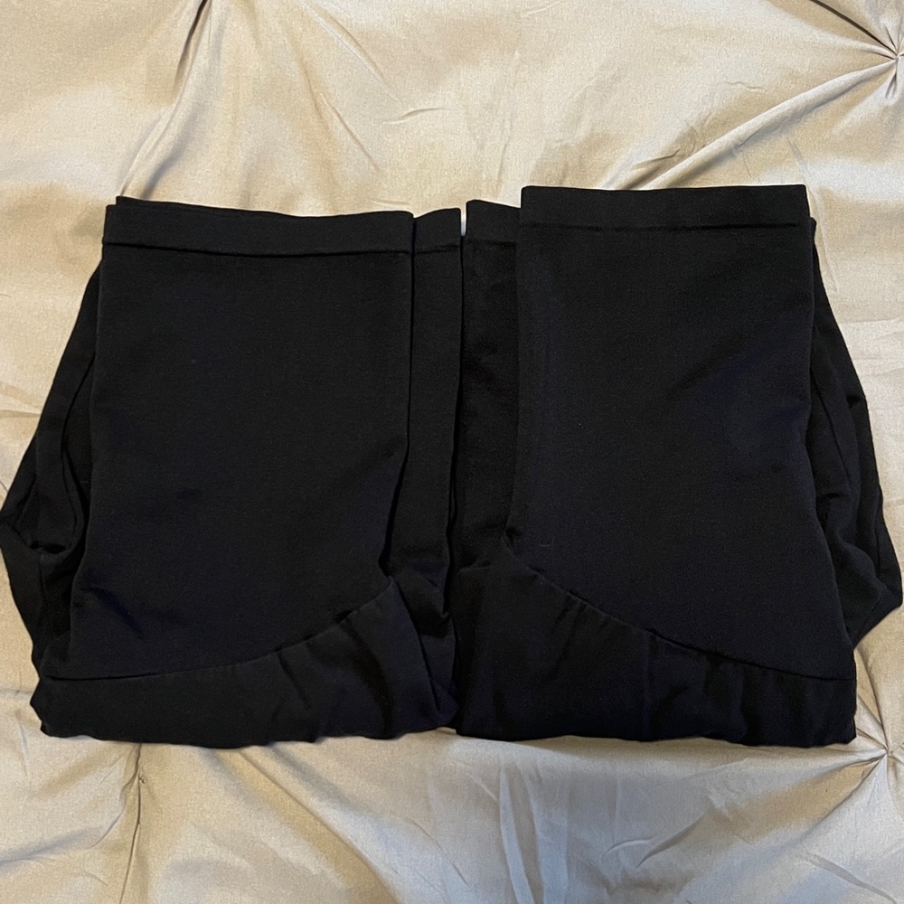 Emma’s Expression Black Maternity Bundle 2 Pairs Of Leggings - Picture 7 of 9